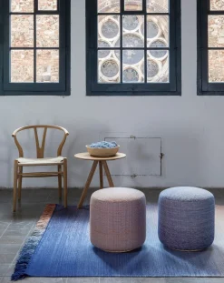 Nanimarquina Chaises, Tabourets-Shade 2B pouffe Bleu