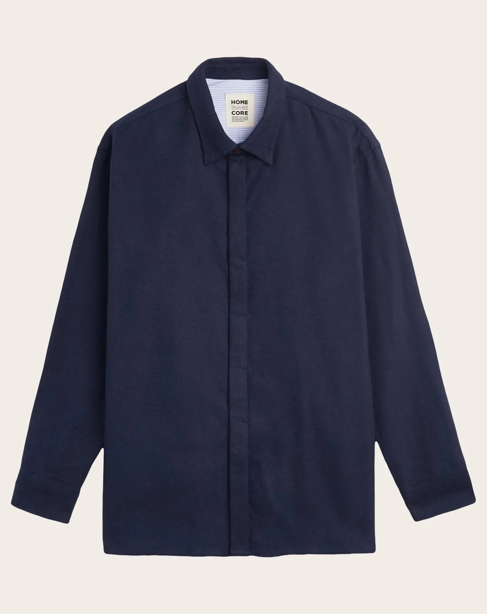 Homecore Chemises-Shadow Barrow shirt Bleu marine