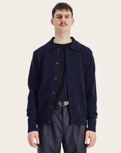 Parages Pulls, Gilets-Shepherd Wool Vest Bleu marine