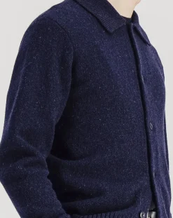 Parages Pulls, Gilets-Shepherd Wool Vest Bleu marine