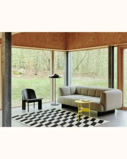 Hay Tapis-Shift Kelim carpet Noir