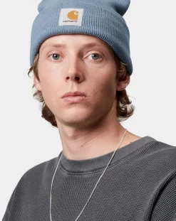 Carhartt WIP Bonnets, Casquettes-Short Watch bonnet Bleu