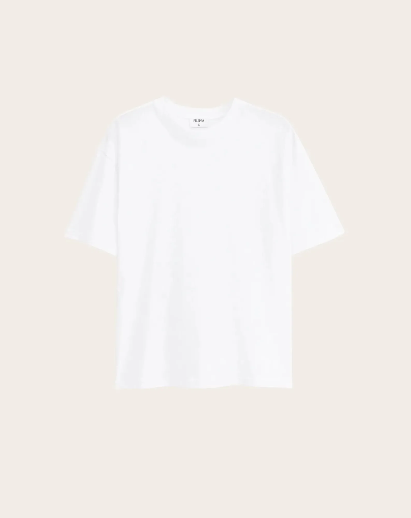 Filippa K Tee-Shirts, Tops-Short-sleeved cotton T-shirt Blanc
