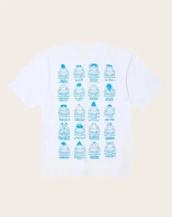 Edwin Tee-Shirts, Polos-Short-sleeved T-shirt EMC Various TS Conton Blanc