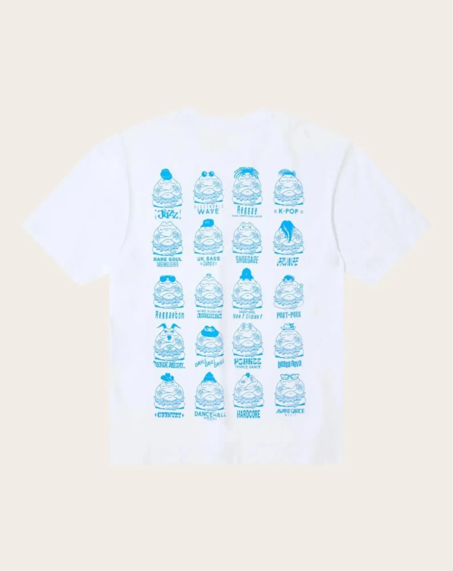 Edwin Tee-Shirts, Polos-Short-sleeved T-shirt EMC Various TS Conton Blanc