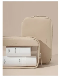 Nuori Coffrets-Sideway Toiletry Bag Set Nude