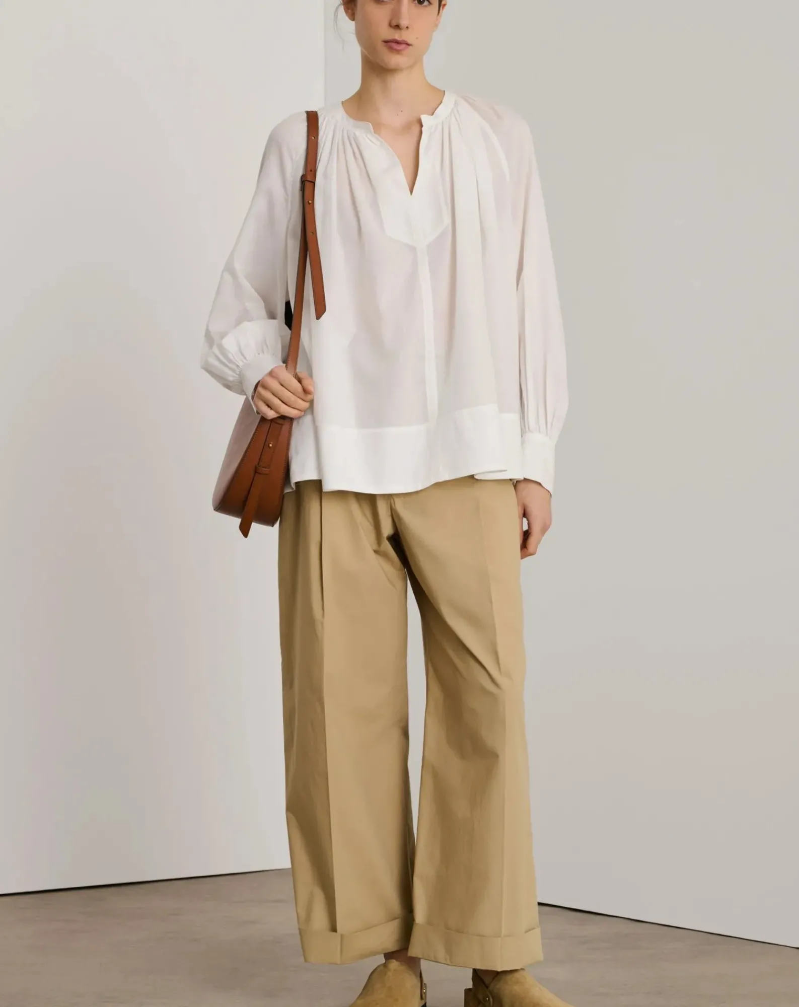 Soeur Blouses, Chemises-Sierra blouse Ecru