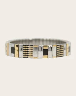 Sigal Bracelets-SIG 10 bracelet Noir/Doré/Argenté