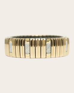 Sigal Bracelets-SIG 14B-1 Stripes bracelet Doré/Argenté