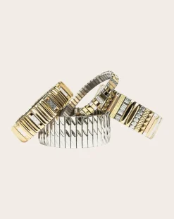 Sigal Bracelets-SIG 14B-1 Stripes bracelet Doré/Argenté