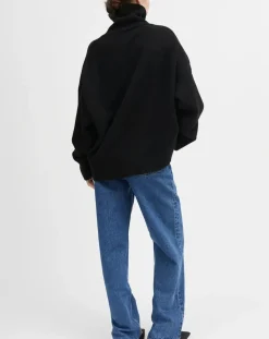 Skall Studio Pulls, Gilets-Silene Merino Wool Sweater Noir