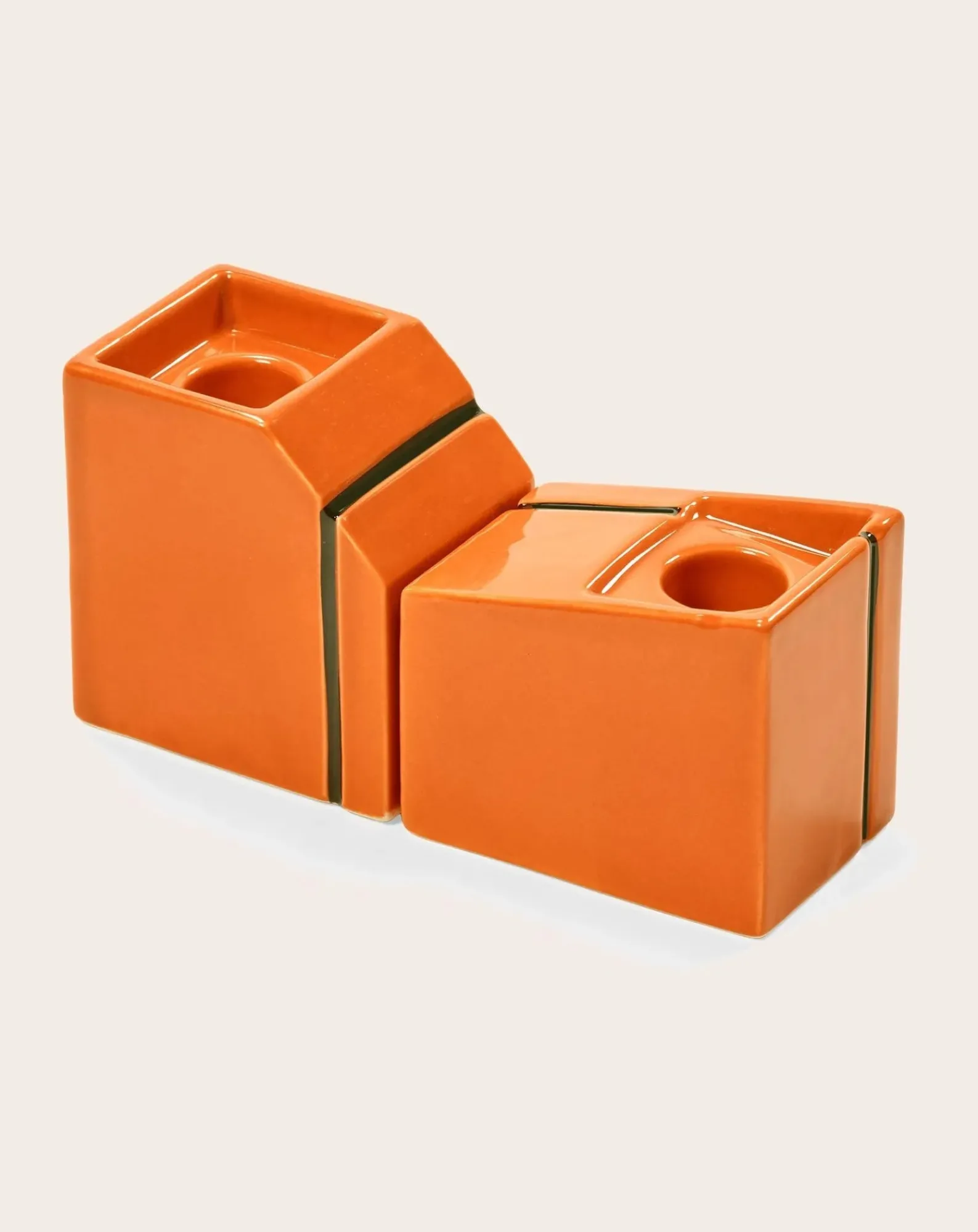 Serax Bougies, Senteurs-Silos candlestick Orange