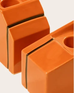 Serax Bougies, Senteurs-Silos candlestick Orange