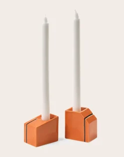 Serax Bougies, Senteurs-Silos candlestick Orange