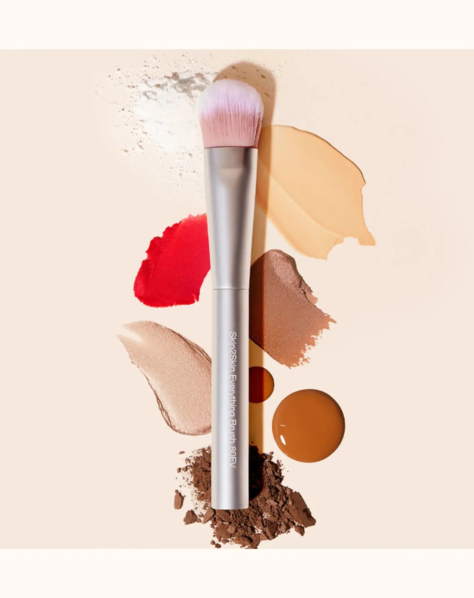 RMS Beauty Maquillage-Skin2Skin multifunction brush Non teinté