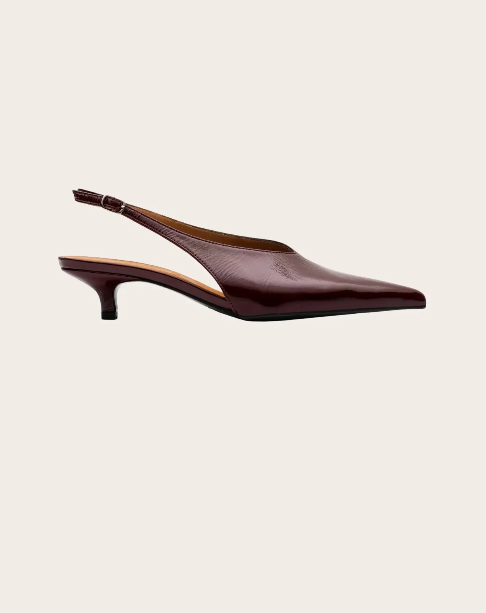 Lachoix Sandales, Escarpins-Slingback Heels Bordeaux