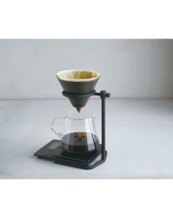 Kinto Tasses, Théières-Slow Coffee Cup Set - 4 Cups Noir