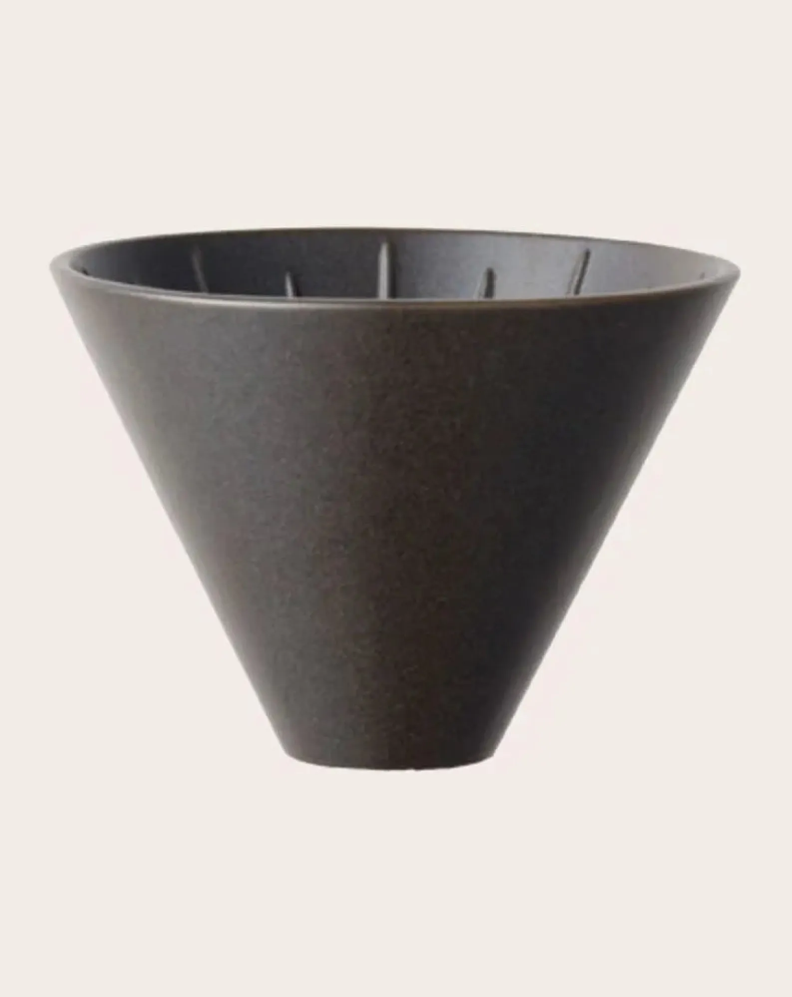Kinto Tasses, Théières-Slow Coffee Cup Set - 4 Cups Noir