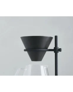 Kinto Tasses, Théières-Slow Coffee Cup Set - 4 Cups Noir