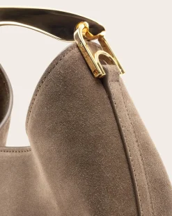 Elleme Sacs À Main-Small Boomerang Sweden bag Taupe