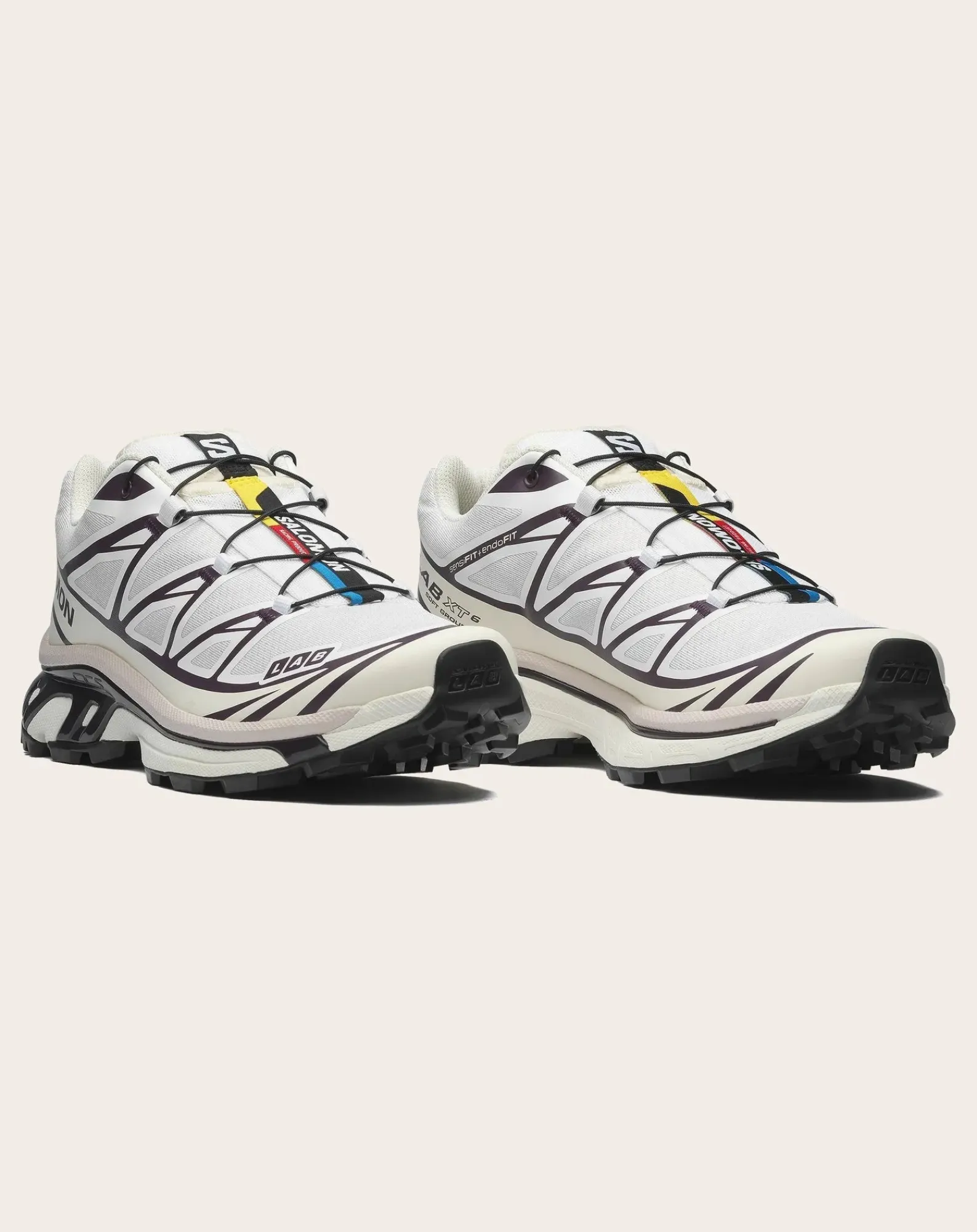 Salomon Baskets-Sneakers XT-6 Blanc
