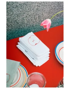 Hay Linge De Table|Linge De Table, Sets De Table-Sobremesa Napkins - Set of 4 Blanc