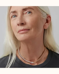 Jenny Bird Colliers-Sofia necklace Doré/Argenté