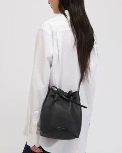 Mansur Gavriel Sacs À Bandoulière-Soft Mini Bucket bag Noir