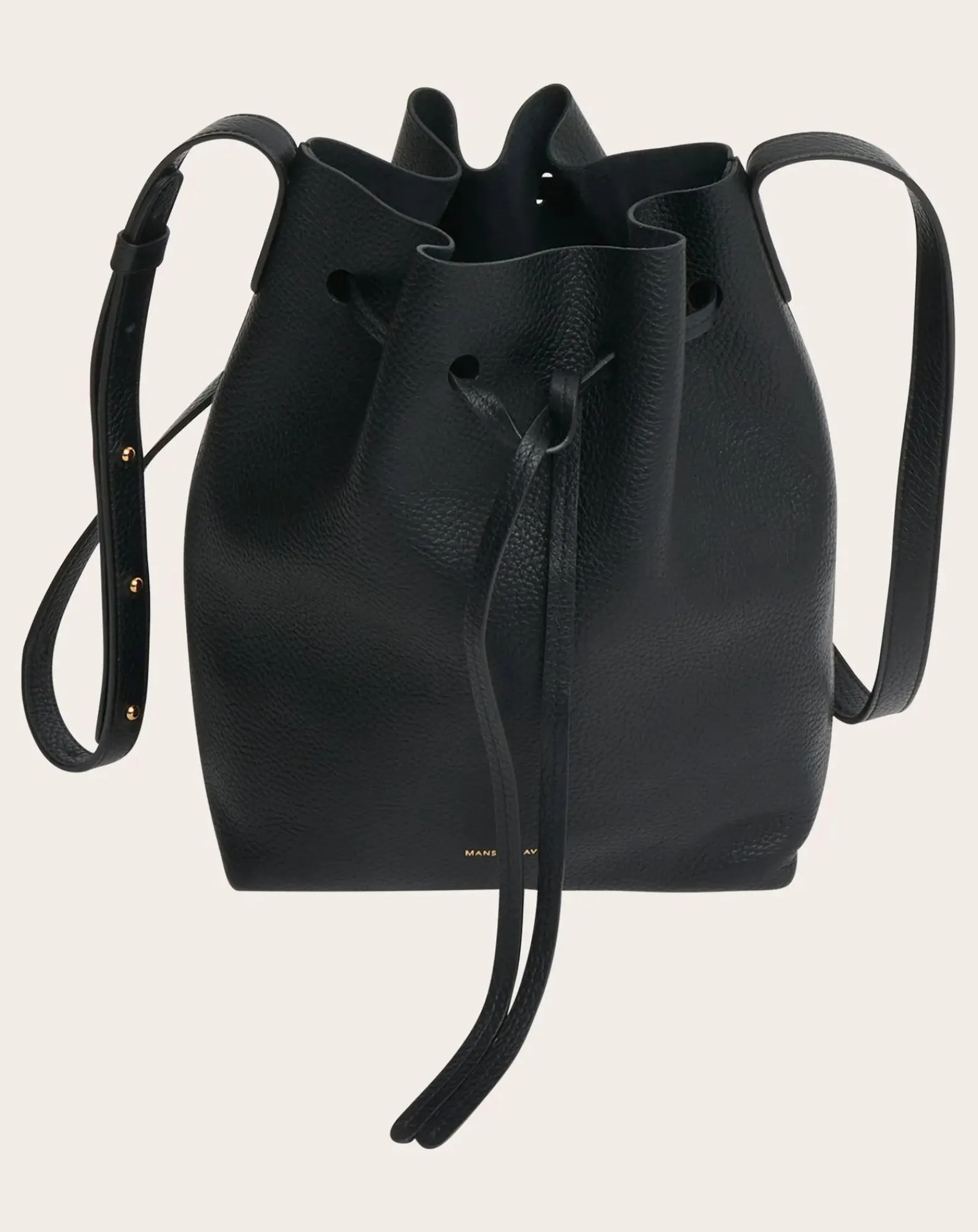 Mansur Gavriel Sacs À Bandoulière-Soft Mini Bucket bag Noir