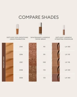 Rose Inc Maquillage-Softlight smoothing foundation 26N Deep Neutral