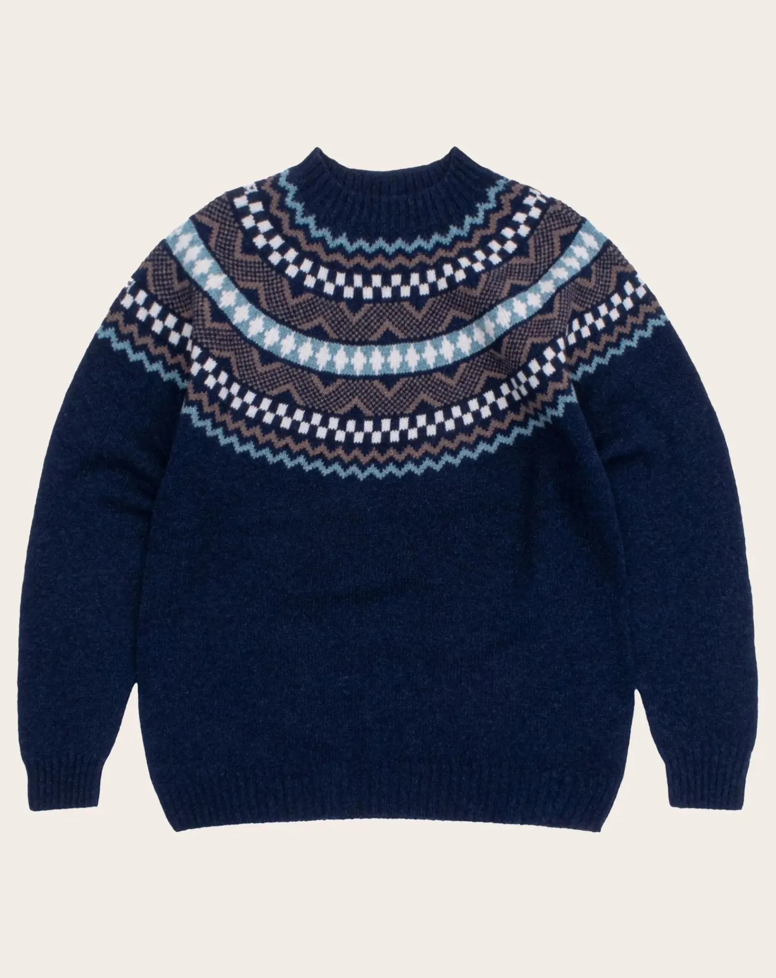 Origin Knitwear Pulls, Gilets-Soho Wool Sweater Bleu marine