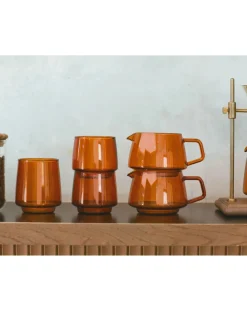Kinto Verres, Carafes-Sépia Glass Jug Ambre