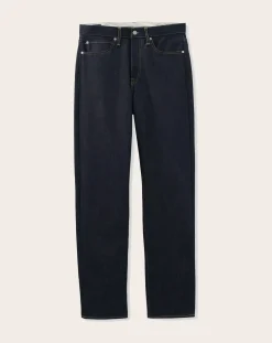 MOMOTARO JEANS Pantalons, Jeans-Standard Straight Jeans 100 Cotton Bleu indigo