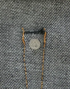 MOMOTARO JEANS Pantalons, Jeans-Standard Straight Jeans 100 Cotton Bleu indigo