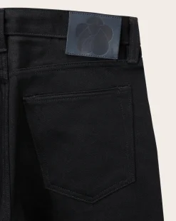 MOMOTARO JEANS Pantalons, Jeans-Standard Straight Jeans 100 Cotton Noir