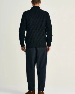 S.N.S Herning Pulls, Gilets-Stark Wool Cardigan Bleu marine