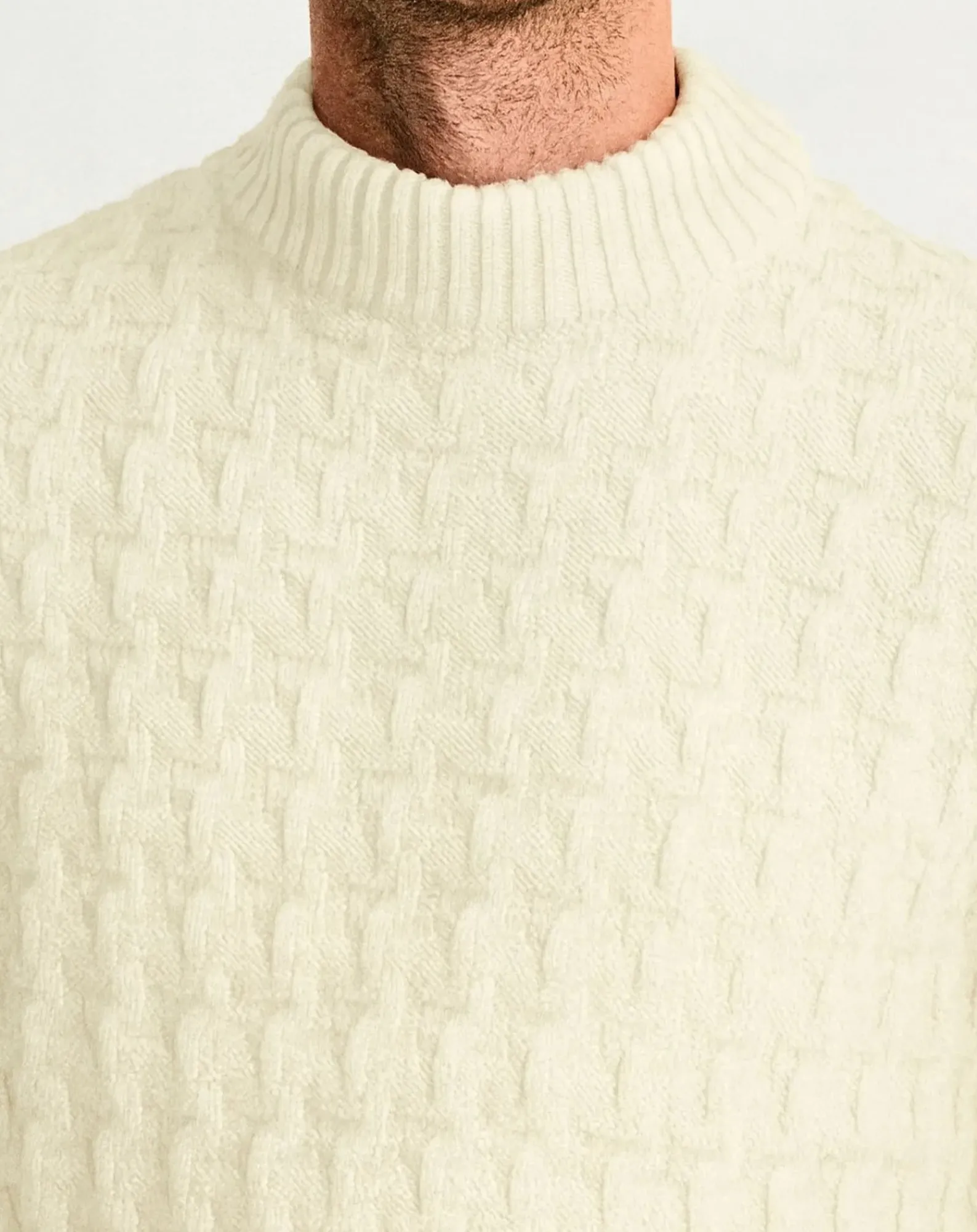 S.N.S Herning Pulls, Gilets-Stark Wool Sweater Blanc