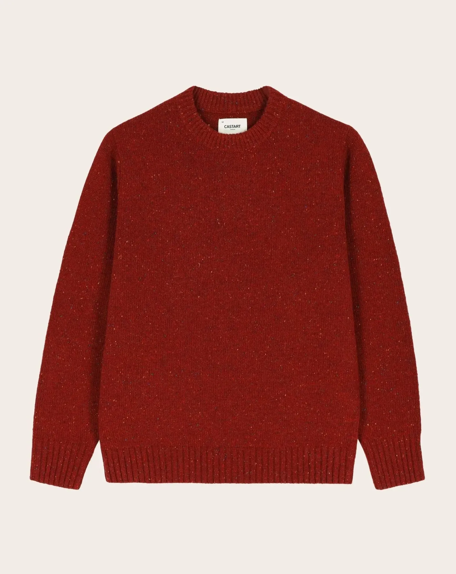 Castart Pulls, Gilets-Starry Night wool sweater Rouge