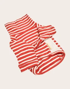 The Furry Folks Accessoires Animaux-Striped sweater Rouge