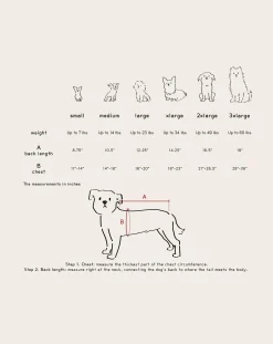 The Furry Folks Accessoires Animaux-Striped sweater Rouge