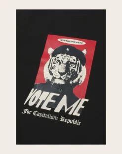 TEE LIBRARY Sweats-Sweat What I Like - Cat Vote cotton Noir