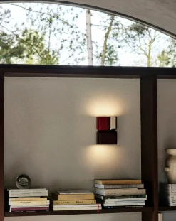 & Tradition Appliques, Baladeuses-Tabata LN10 wall lamp, Luca Nichetto Bordeaux