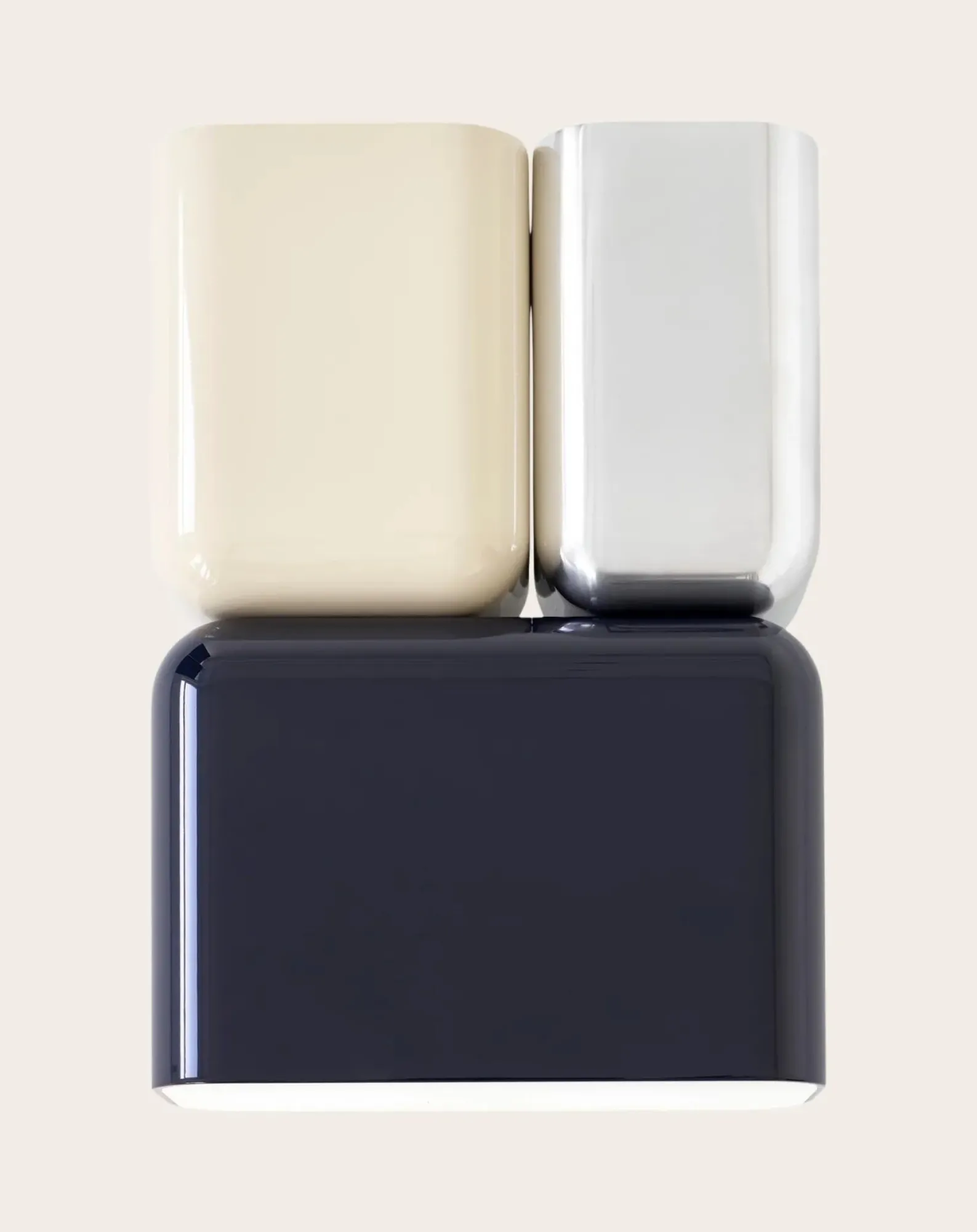 & Tradition Appliques, Baladeuses-Tabata LN10 wall lamp, Luca Nichetto Bleu foncé