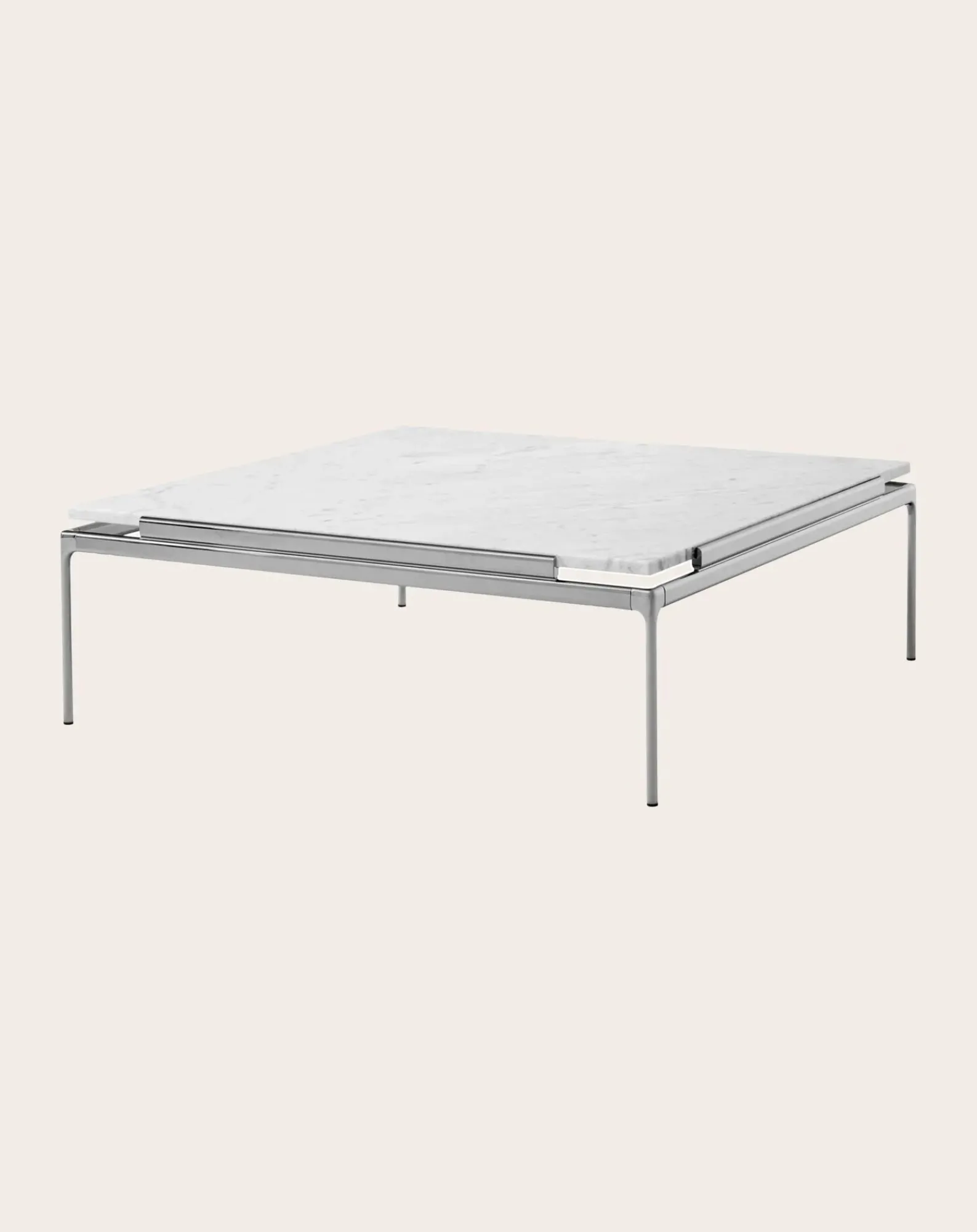 & Tradition Tables, Bureaux-Table Sett LN13, Luca Nichetto Marbré blanc