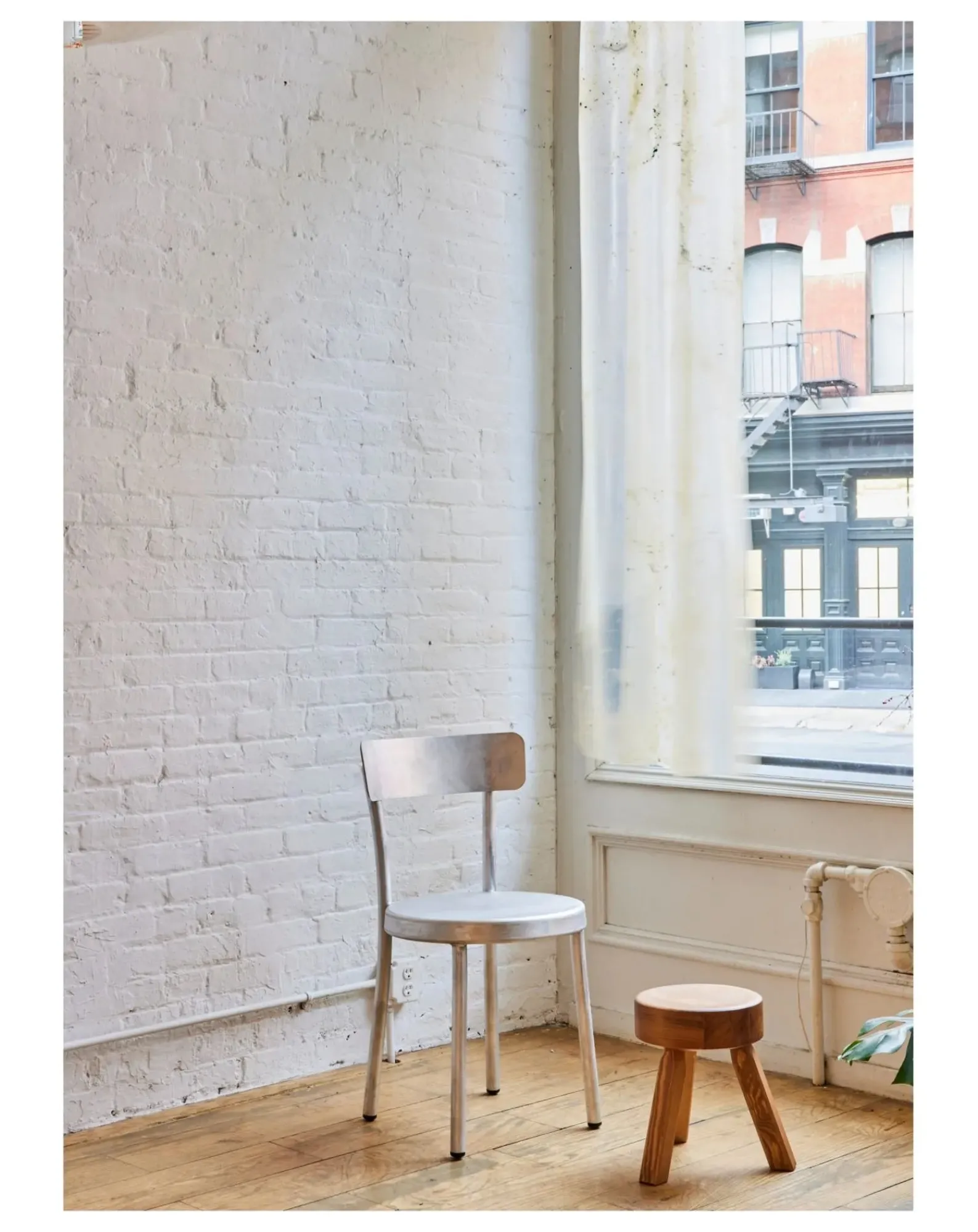 Frama Chaises, Tabourets-Tasca Chair Aluminium