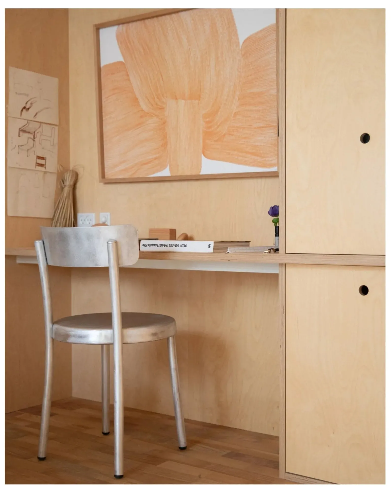 Frama Chaises, Tabourets-Tasca Chair Aluminium