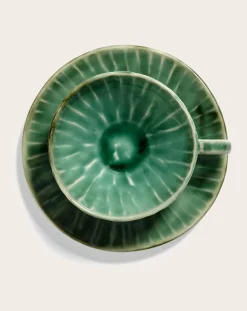 Serax Tasses, Théières-Tasse à expresso avec soucoupe Verde Lanza - Set de 2 Vert