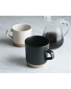 Kinto Tasses, Théières-Tasse en porcelaine Blanc