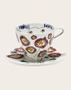 Serax Tasses, Théières-Tasse et sous-tasse à Café Anemone, for Marni - Set de 2 Milk