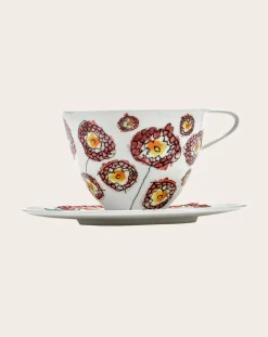 Serax Tasses, Théières-Tasse et sous-tasse à Café Anemone, for Marni - Set de 2 Milk